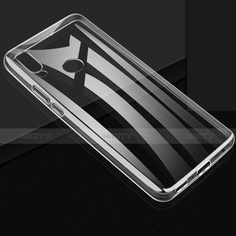 Cover Silicone Trasparente Ultra Sottile Morbida T09 per Huawei Enjoy Max Chiaro