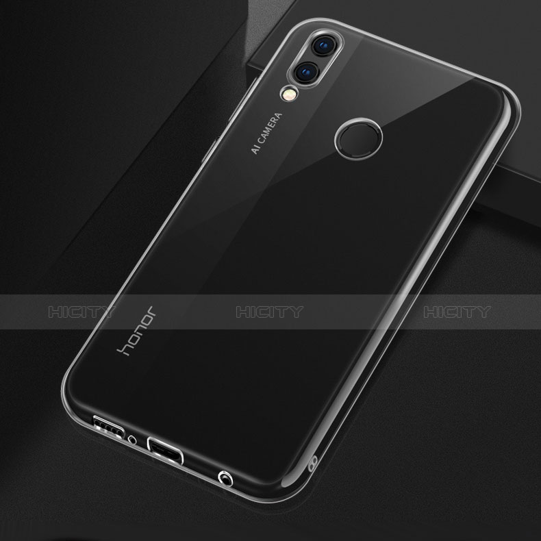 Cover Silicone Trasparente Ultra Sottile Morbida T09 per Huawei Honor 8X Max Chiaro