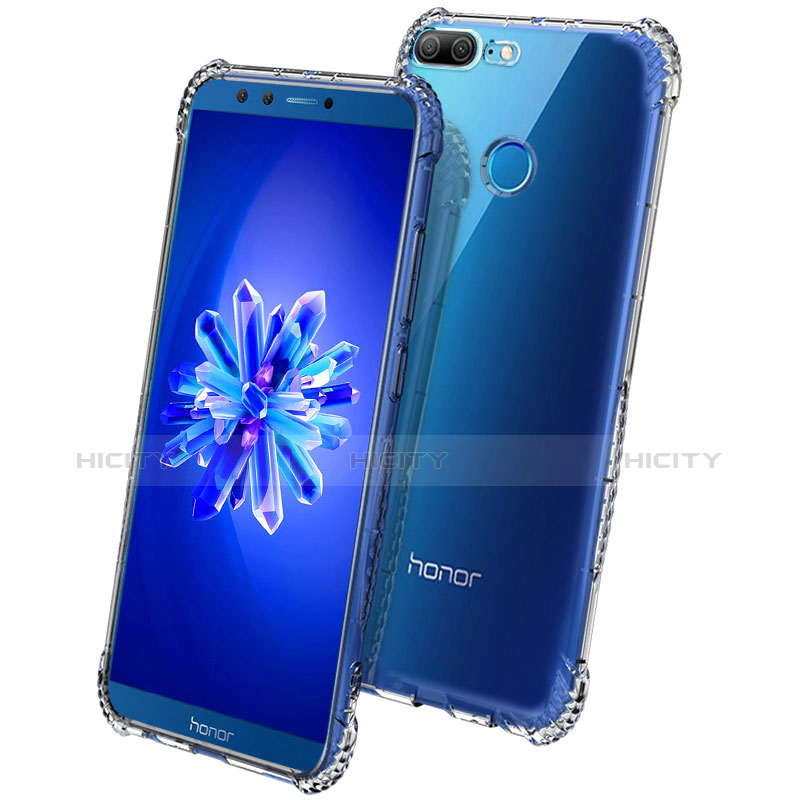 Cover Silicone Trasparente Ultra Sottile Morbida T09 per Huawei Honor 9 Lite Chiaro