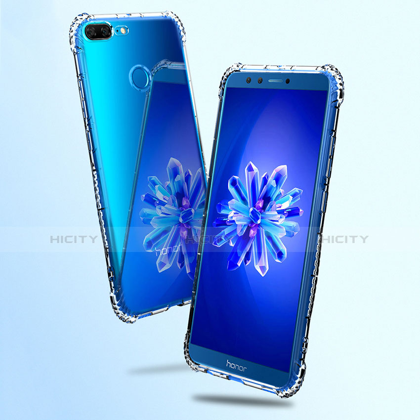 Cover Silicone Trasparente Ultra Sottile Morbida T09 per Huawei Honor 9 Lite Chiaro