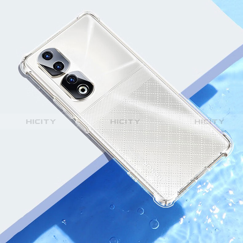 Cover Silicone Trasparente Ultra Sottile Morbida T09 per Huawei Honor 90 Pro 5G Chiaro