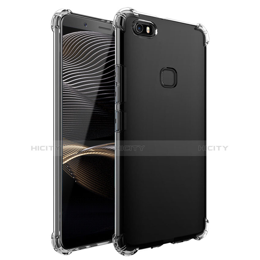 Cover Silicone Trasparente Ultra Sottile Morbida T09 per Huawei Honor Note 8 Chiaro
