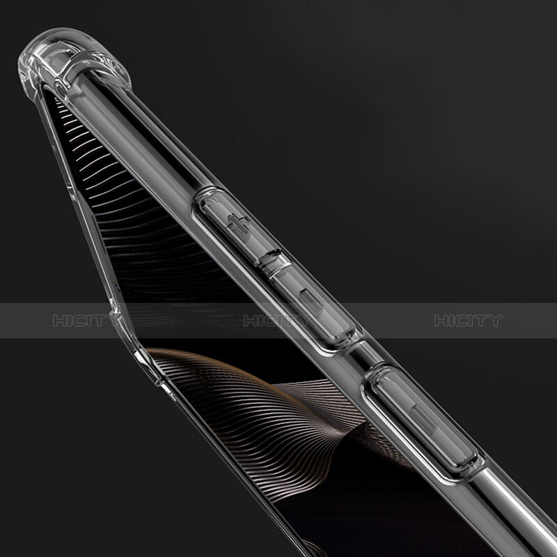 Cover Silicone Trasparente Ultra Sottile Morbida T09 per Huawei Honor V8 Max Chiaro