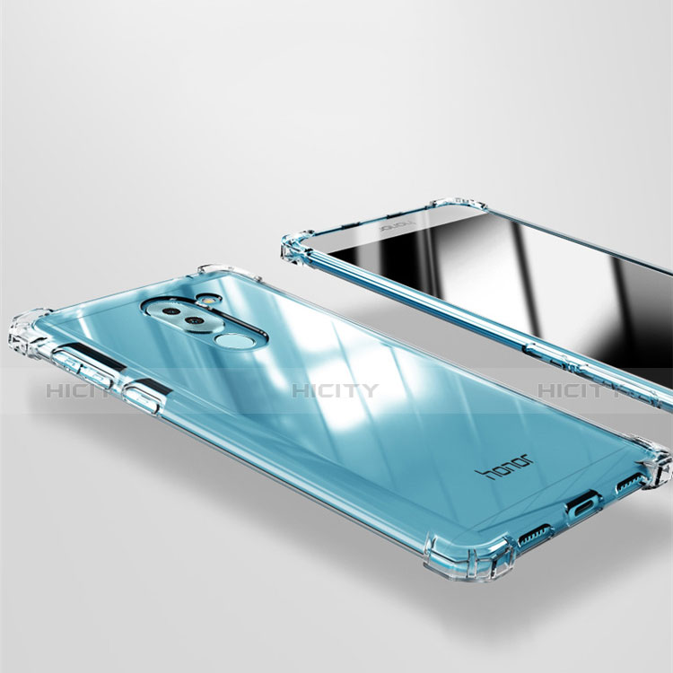 Cover Silicone Trasparente Ultra Sottile Morbida T09 per Huawei Mate 9 Lite Chiaro