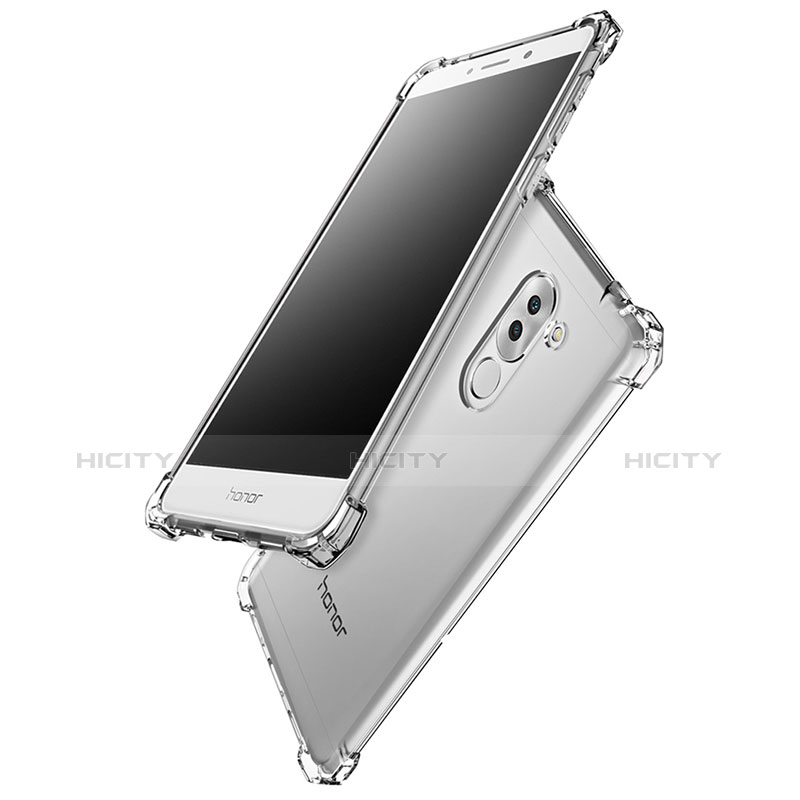 Cover Silicone Trasparente Ultra Sottile Morbida T09 per Huawei Mate 9 Lite Chiaro