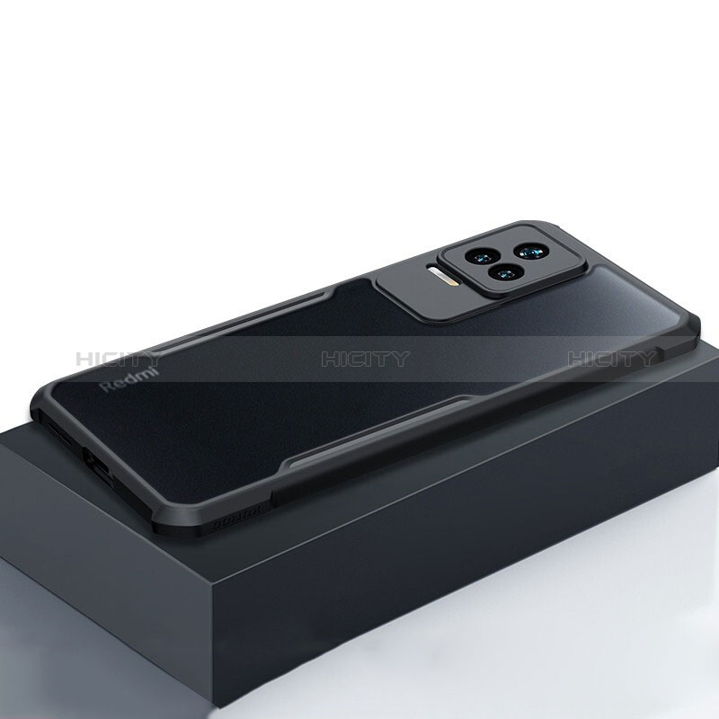 Cover Silicone Trasparente Ultra Sottile Morbida T09 per Xiaomi Redmi K50 5G Nero