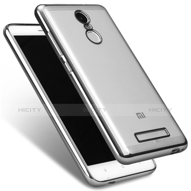 Cover Silicone Trasparente Ultra Sottile Morbida T09 per Xiaomi Redmi Note 3 Chiaro