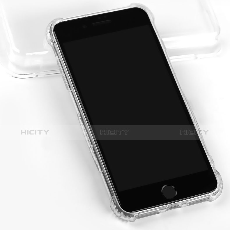 Cover Silicone Trasparente Ultra Sottile Morbida T10 per Apple iPhone 8 Chiaro