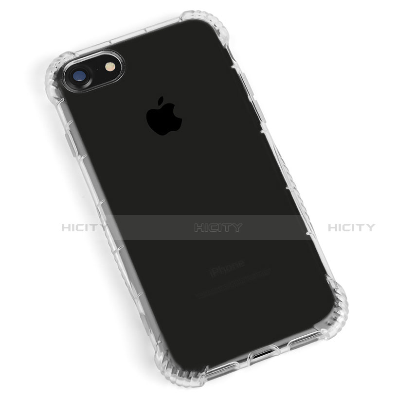 Cover Silicone Trasparente Ultra Sottile Morbida T10 per Apple iPhone SE (2020) Chiaro