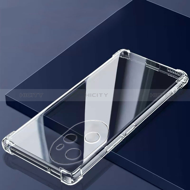 Cover Silicone Trasparente Ultra Sottile Morbida T10 per Huawei Honor 100 Pro 5G Chiaro
