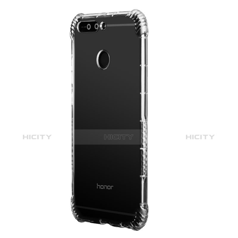 Cover Silicone Trasparente Ultra Sottile Morbida T10 per Huawei Honor 8 Pro Chiaro
