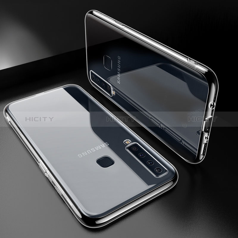 Cover Silicone Trasparente Ultra Sottile Morbida T10 per Samsung Galaxy A9 (2018) A920 Chiaro