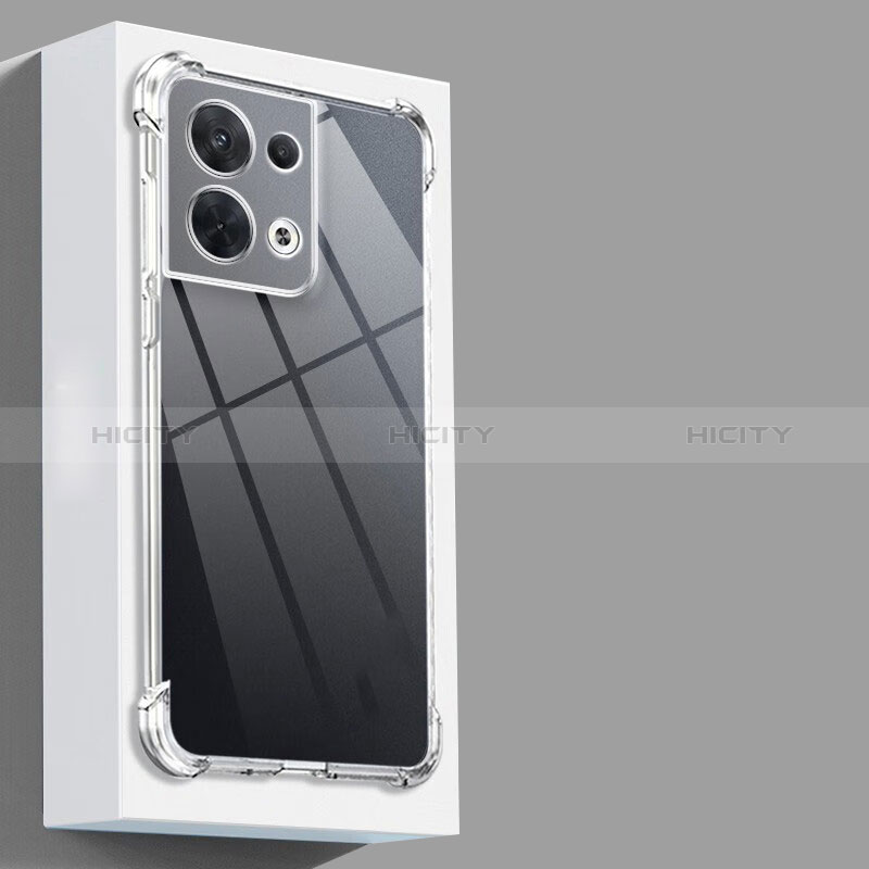 Cover Silicone Trasparente Ultra Sottile Morbida T12 per Xiaomi Redmi Note 13 5G Chiaro