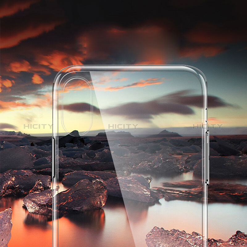 Cover Silicone Trasparente Ultra Sottile Morbida T14 per Apple iPhone Xs Max Chiaro