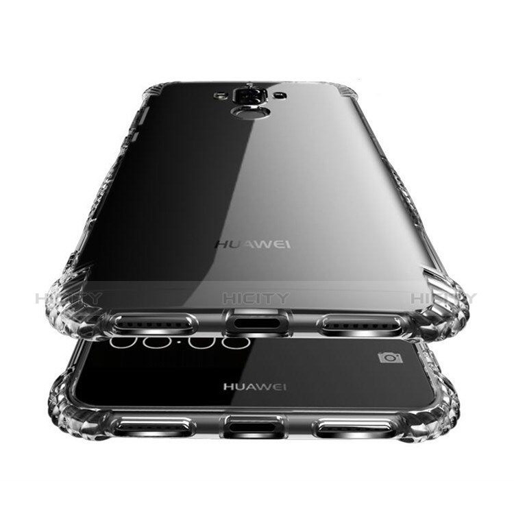 Cover Silicone Trasparente Ultra Sottile Morbida T14 per Huawei Mate 9 Chiaro