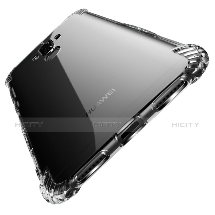 Cover Silicone Trasparente Ultra Sottile Morbida T14 per Huawei Mate 9 Chiaro