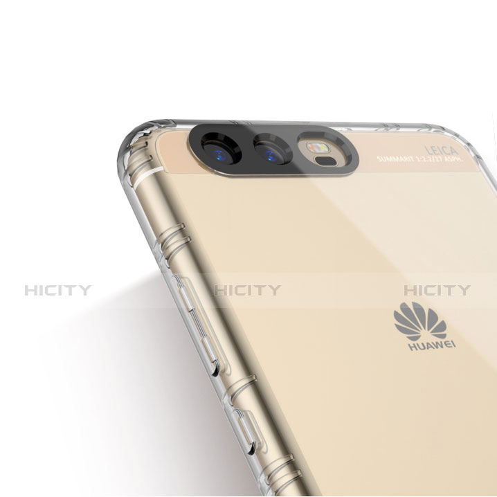 Cover Silicone Trasparente Ultra Sottile Morbida T16 per Huawei P10 Chiaro