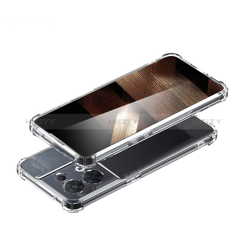 Cover Silicone Trasparente Ultra Sottile Morbida T16 per Xiaomi Redmi Note 13 5G Chiaro