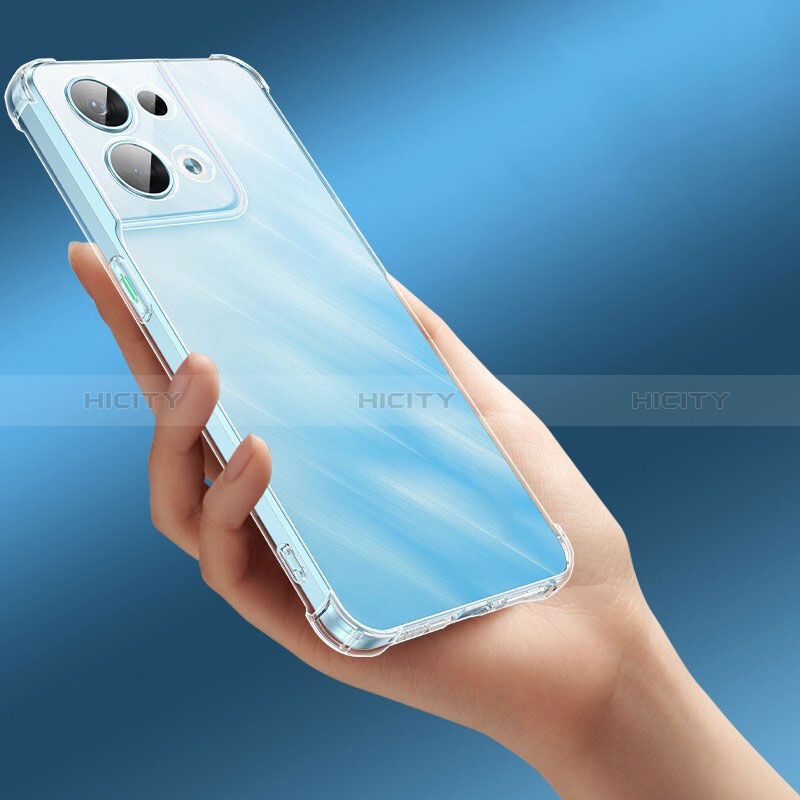 Cover Silicone Trasparente Ultra Sottile Morbida T17 per Xiaomi Redmi Note 13 Pro 5G Chiaro