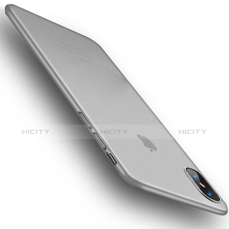 Cover Silicone Trasparente Ultra Sottile Morbida T18 per Apple iPhone X Bianco