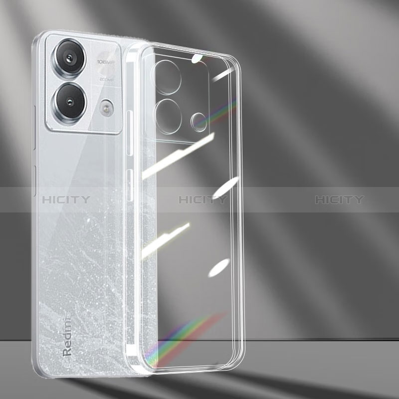 Cover Silicone Trasparente Ultra Sottile Morbida T20 per Xiaomi Redmi Note 13 Pro 5G Chiaro