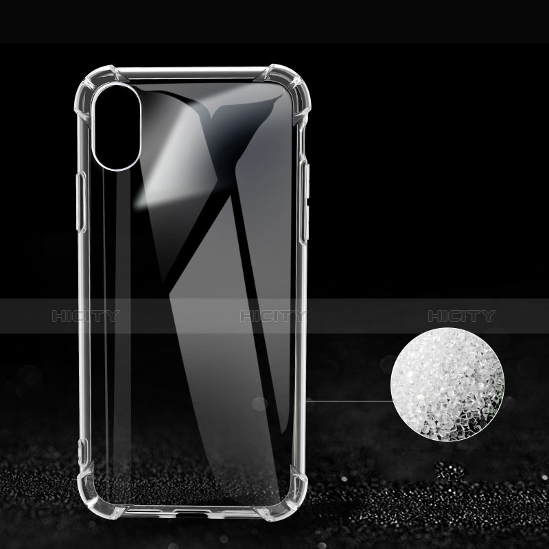 Cover Silicone Trasparente Ultra Sottile Morbida T21 per Apple iPhone X Chiaro
