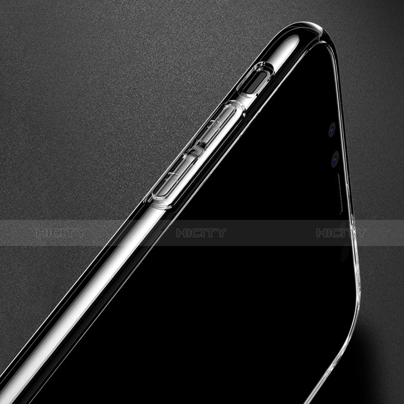 Cover Silicone Trasparente Ultra Sottile Morbida T22 per Apple iPhone Xs Max Chiaro