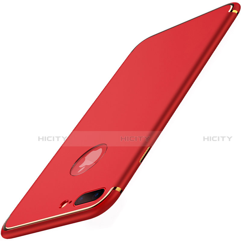 Cover Silicone Ultra Sottile Morbida D03 per Apple iPhone 8 Plus Rosso