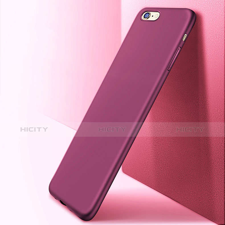 Cover Silicone Ultra Sottile Morbida H06 per Apple iPhone 6S Plus Viola