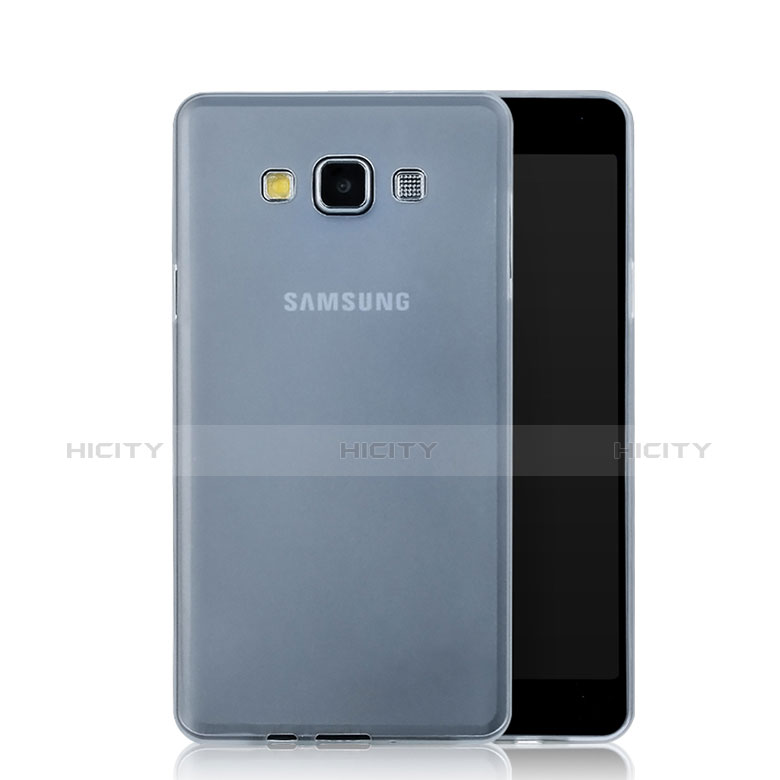 Cover Silicone Ultra Sottile Morbida Opaca per Samsung Galaxy A7 SM-A700 Bianco