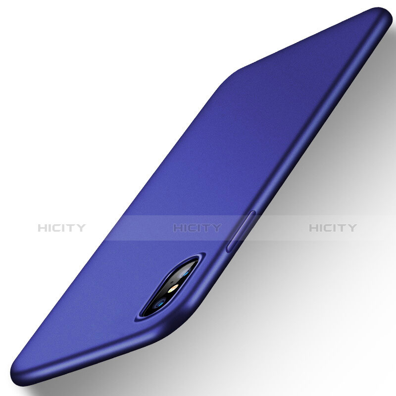 Cover Silicone Ultra Sottile Morbida per Apple iPhone X Blu