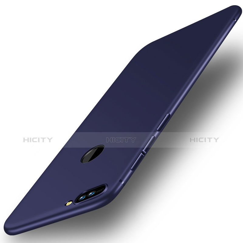 Cover Silicone Ultra Sottile Morbida per Huawei Honor 8 Pro Blu