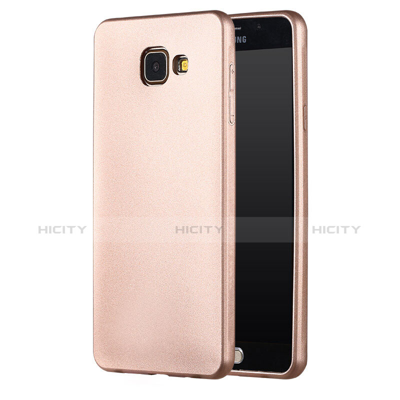 Cover Silicone Ultra Sottile Morbida per Samsung Galaxy A5 (2017) SM-A520F Oro