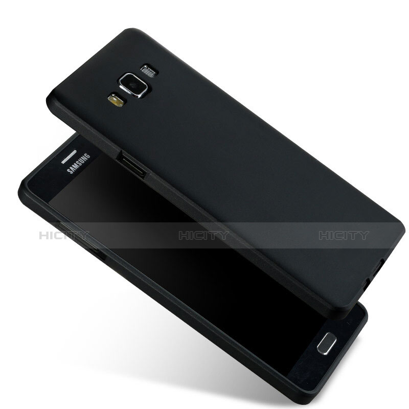 Cover Silicone Ultra Sottile Morbida per Samsung Galaxy A7 SM-A700 Nero