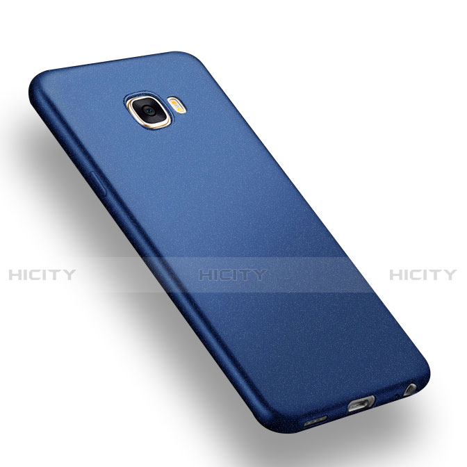 Cover Silicone Ultra Sottile Morbida per Samsung Galaxy C7 Pro C7010 Blu