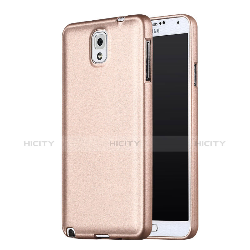 Cover Silicone Ultra Sottile Morbida per Samsung Galaxy Note 3 N9000 Oro