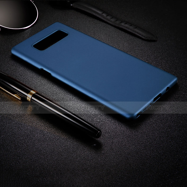 Cover Silicone Ultra Sottile Morbida per Samsung Galaxy Note 8 Duos N950F Blu