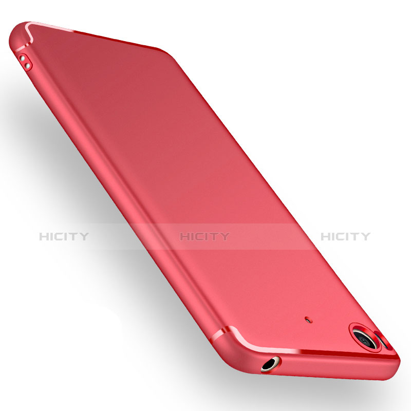 Cover Silicone Ultra Sottile Morbida per Xiaomi Mi 5S Rosso