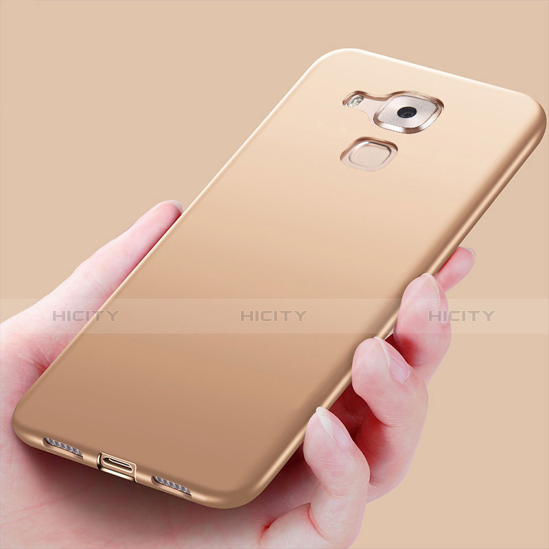 Cover Silicone Ultra Sottile Morbida S02 per Huawei Nova Plus Oro