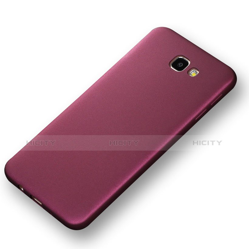 Cover Silicone Ultra Sottile Morbida S03 per Samsung Galaxy On5 (2016) G570 G570F Viola