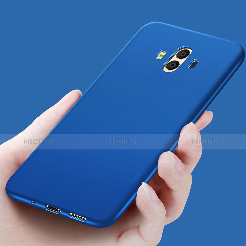 Cover Silicone Ultra Sottile Morbida S05 per Huawei Mate 10 Blu