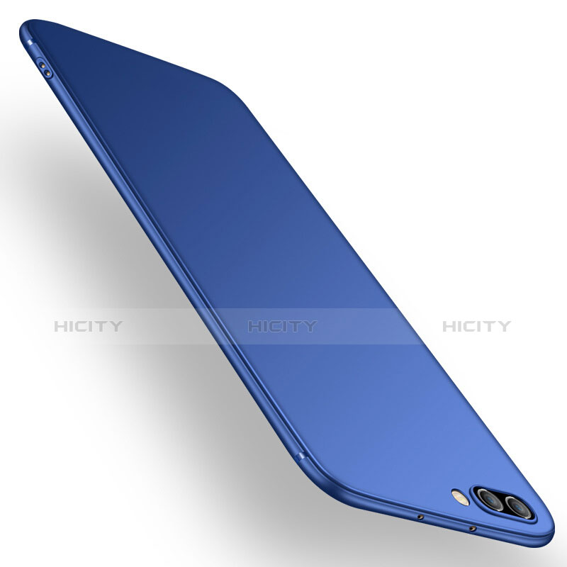 Cover Silicone Ultra Sottile Morbida S08 per Huawei Honor V10 Blu