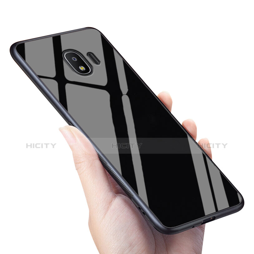 Cover Silicone Ultra Sottile Morbida Specchio per Samsung Galaxy Grand Prime Pro (2018) Nero