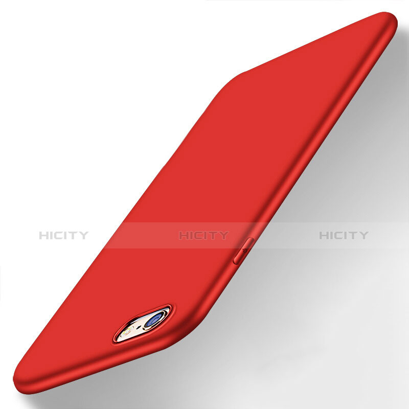 Cover Silicone Ultra Sottile Morbida U05 per Apple iPhone 6 Plus Rosso