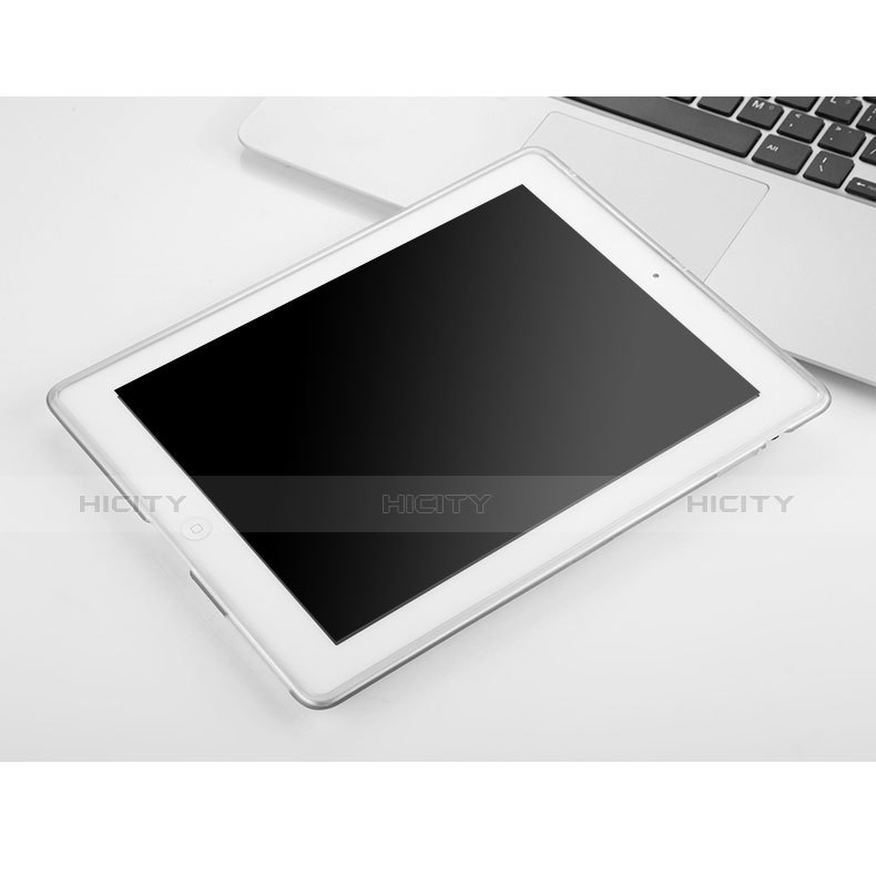 Cover TPU Trasparente Ultra Slim Morbida per Apple iPad 3 Chiaro