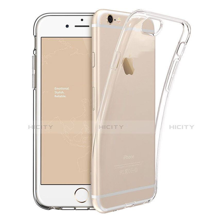 Cover TPU Trasparente Ultra Slim Morbida per Apple iPhone 6S Plus Chiaro