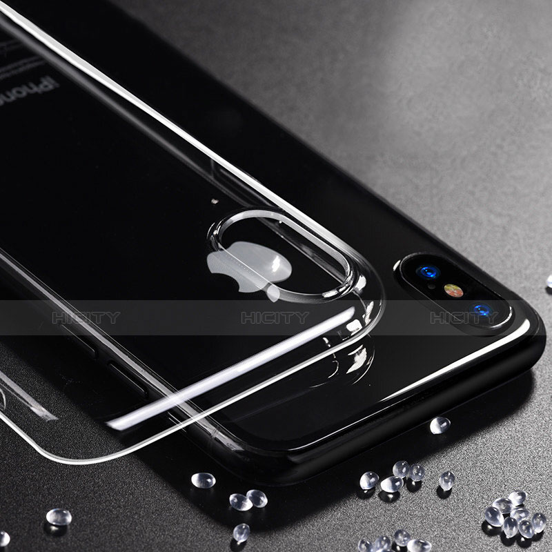 Cover TPU Trasparente Ultra Slim Morbida T03 per Apple iPhone X Chiaro