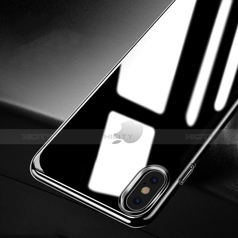 Cover TPU Trasparente Ultra Slim Morbida T03 per Apple iPhone Xs Max Chiaro