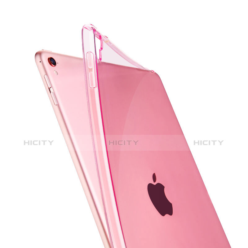 Cover TPU Trasparente Ultra Sottile Morbida per Apple iPad Pro 9.7 Rosa