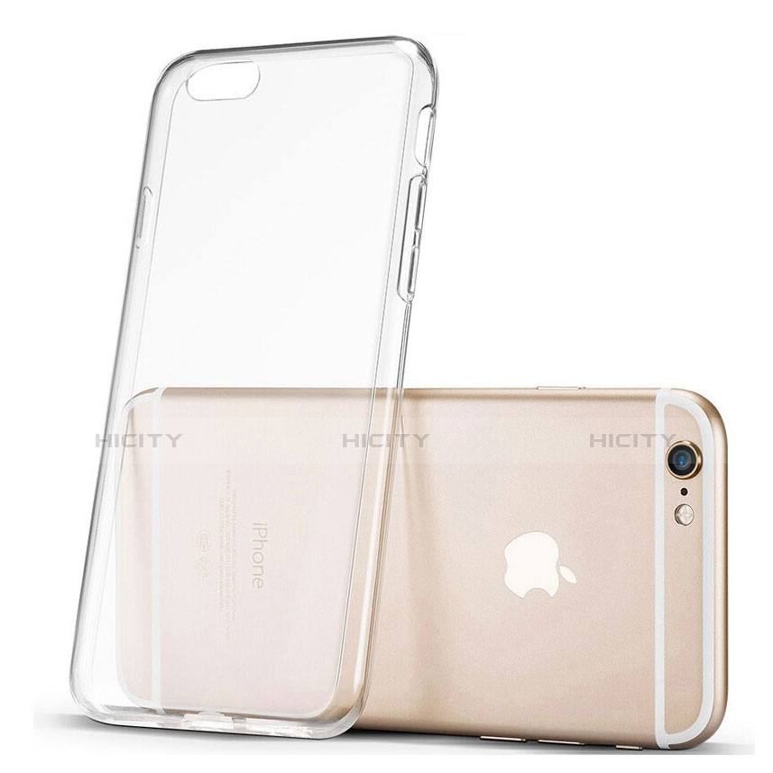 Cover TPU Trasparente Ultra Sottile Morbida per Apple iPhone 6 Chiaro